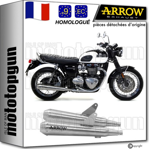Arrow pot echappement approuve - arrow,