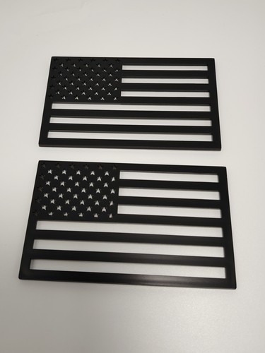 2pcs american flag car - 2pcs,
