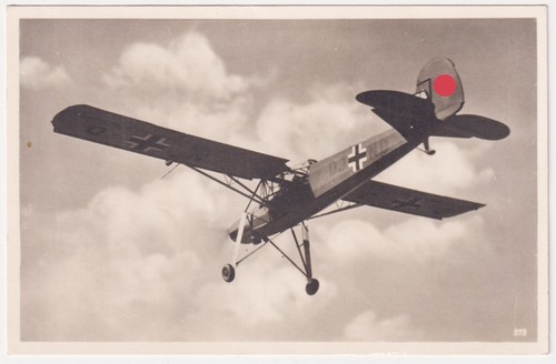 Luftfahrt avion fieseler - ak,