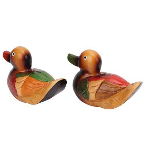 Statues bois canard - statues,