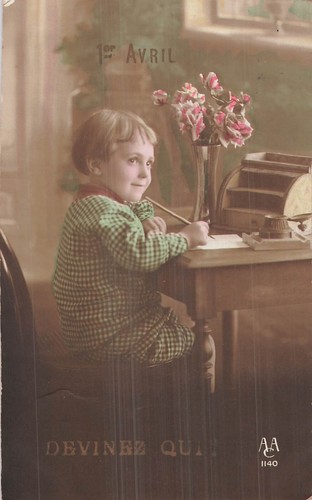 1er avril enfant - avril, ecrit