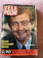 magazine Télé poche 70 Étienne mougeotte réforme d information