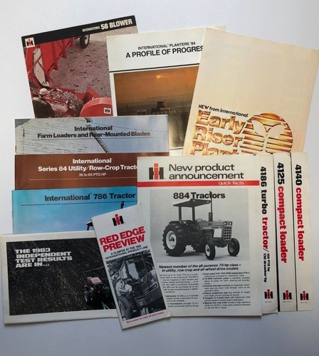 1980 tractor literature - 1980's, ih