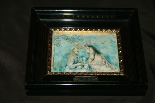 Tableau emaux sur - en,
