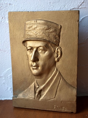 Gaulle plaque - de, gaulle: