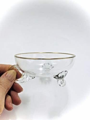 Tasse verre 2 - tasse, pieds