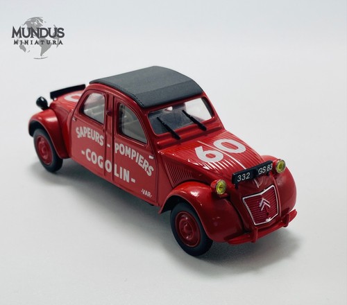 Citroen 2cv pompiers cogolin - 2cv,