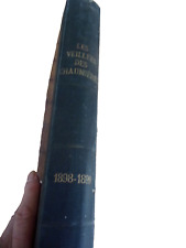 Les veillées des chaumières 1898-1899