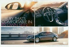 BUICK CAR Magazine Print AD REGAL Turbo 2011