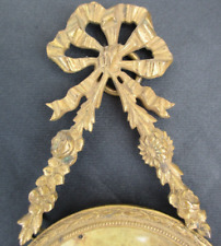 Cadre rond miniature bronze