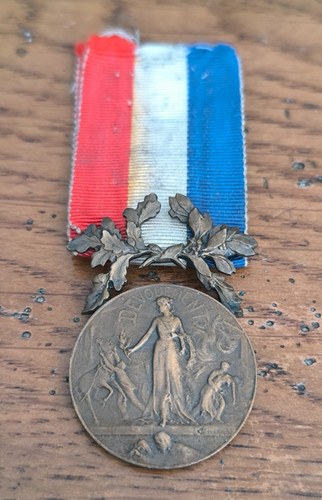 Médaille bronze dévouement - bronze,