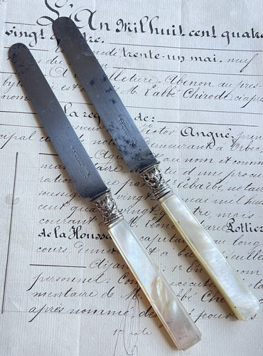Rare couteaux anciens - rare, 2