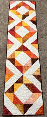 Handmade quilted table - handmade,
