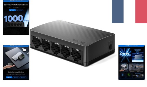 Tenda sg105 switch ethernet 5 - tenda,