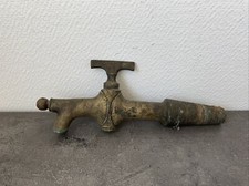 ancien robinet en laiton tonneau ? deco retro