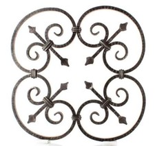 Ornement en fer forgé fer