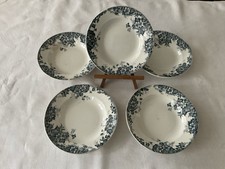 assiettes anciennes terre de