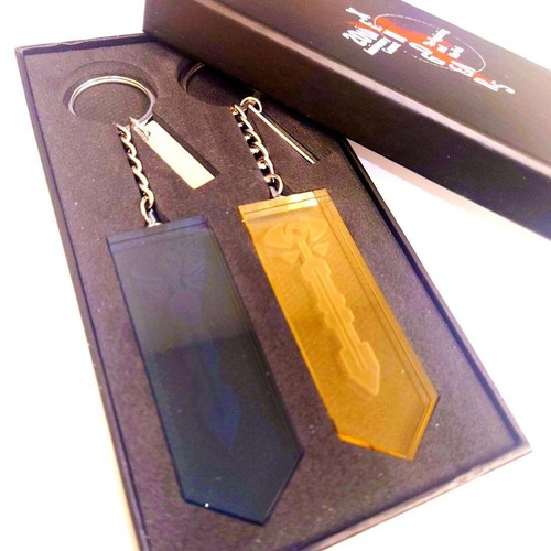Porte clés cristal - en,