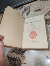 Ancien Livre Alfred de Musset