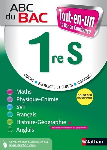 Abc bac tout 1re - s,