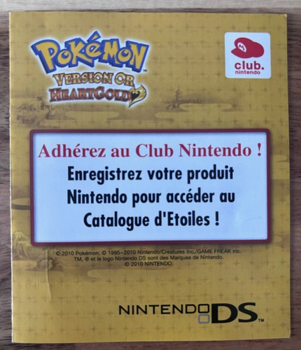 Carte nintendo pokemon - pokemon, version
