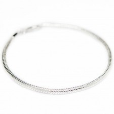 Bracelet fin snake argent - fin,