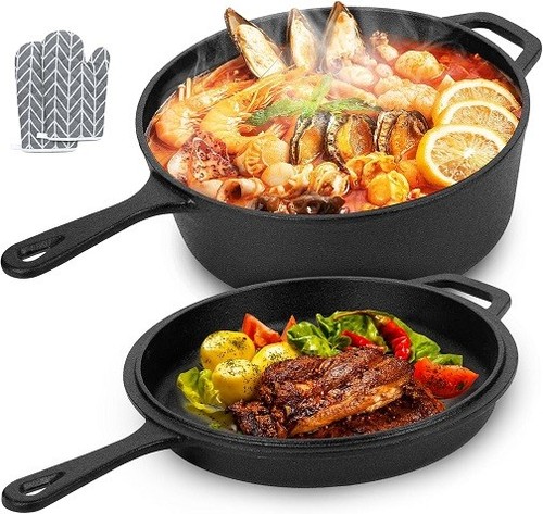 Cocotte fonte 1 avec - fonte, en