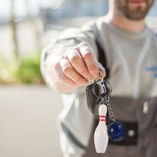  6 Pcs Porte Clé Boule De