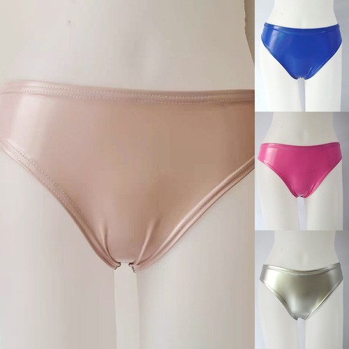 String slip femme - simili, cuir