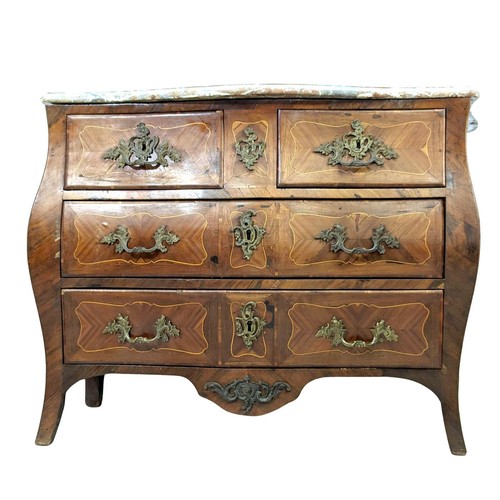 Commode tombeau bois - de, rose
