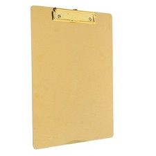  Pince à dossier en acier inoxydable A4 Presse-papiers Porte-papier Memo Folders