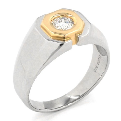 Bague chevalière losangée - bague,