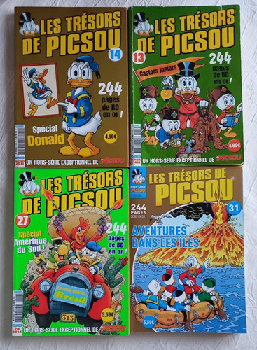 Bandes dessinées picsou - bd,