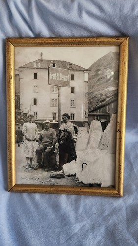 Cadre ancien doré la - à,