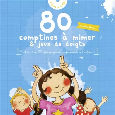 Comptines mimer jeux - 80,