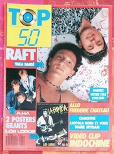MAGAZINE TOP 50 84 SANS POSTER INDOCHINE RAFT TTDA MARIE MYRIAM KAREN CHERYL 87 