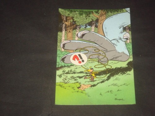 Carte postale franquin - postale,