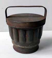 MOULE A GLACE GATEAU FER  ANCIEN ART POPULAIRE