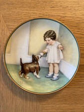 Assiette De Collection En Céramique Bessie Pease Gutmann 