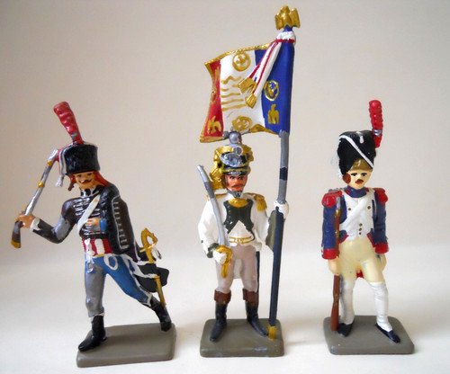 Lot soldats de - 3, plomb