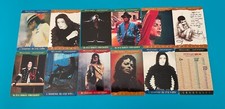 12 CARTES PANINI MICHAEL JACKSON - 1996