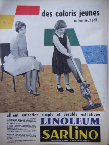 Publicité 1958 revêtement - 1958,
