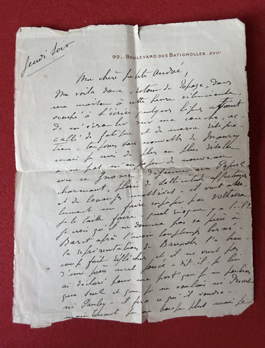 Fy42 lettre autographe - fy42-lettre,