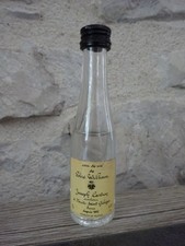 Mignonnette bouteille Eau de vie de Poire william joseph Cartron 3 cl