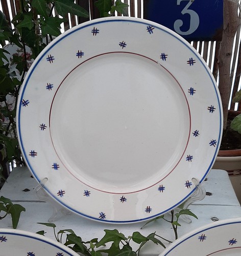 Assiettes desserts - 7,