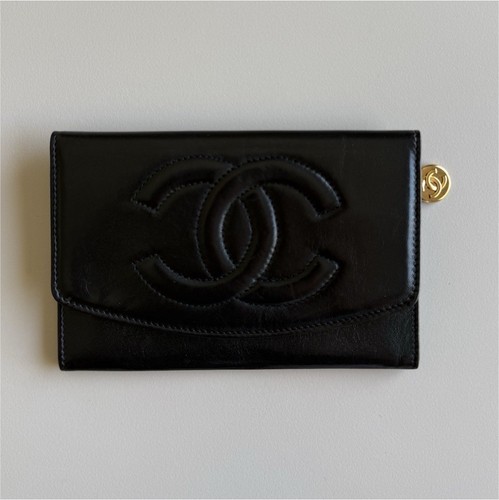 Chanel portefeuille femme cuir - chanel,