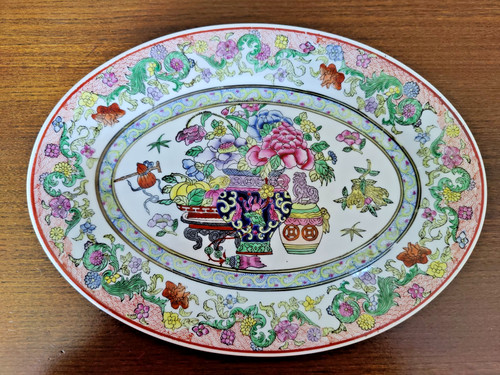 Plat ovale porcelaine - ovale,