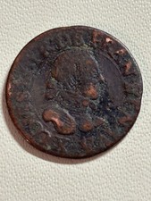 LOUIS XIII : DOUBLE TOURNOIS : 1615 X : AMIENS