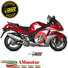 Mivv Suzuki Gsx-R 1300 Hayabusa 2010 10 Pot D' Echappement Moto Speed Edge Inox