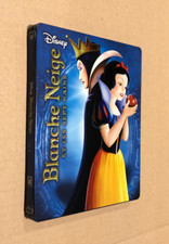 Steelbook Blu-ray - DVD,  Blanche-Neige et les 7 nains, Éd. Walt Disney Records.